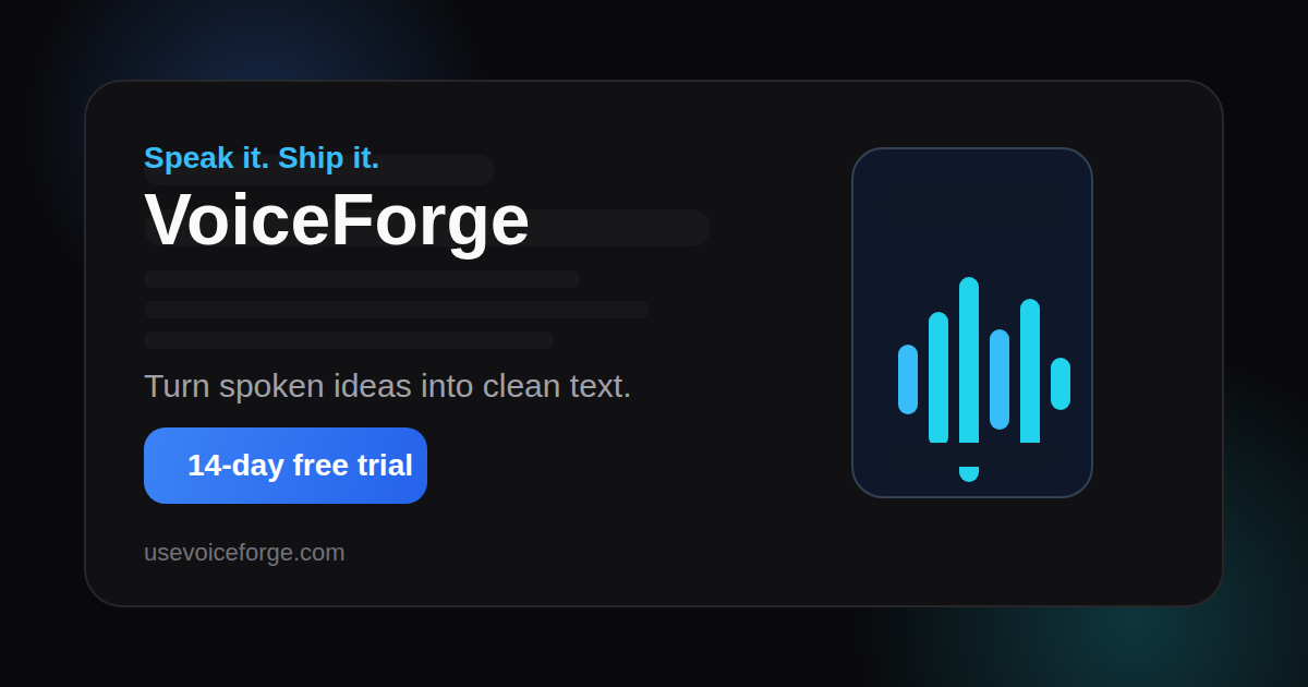 I built a dictation app you buy once, with local Whisper or your own API key